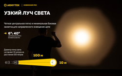 Фонарь Armytek Dobermann Pro Magnet USB Olive Белый