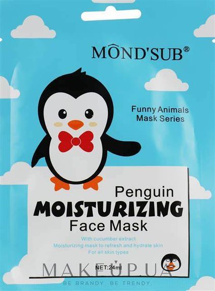 Maska \ Маска \ Mask  Wokali Animal Penguin Hydrating Face Mask arcmaszk 30ml