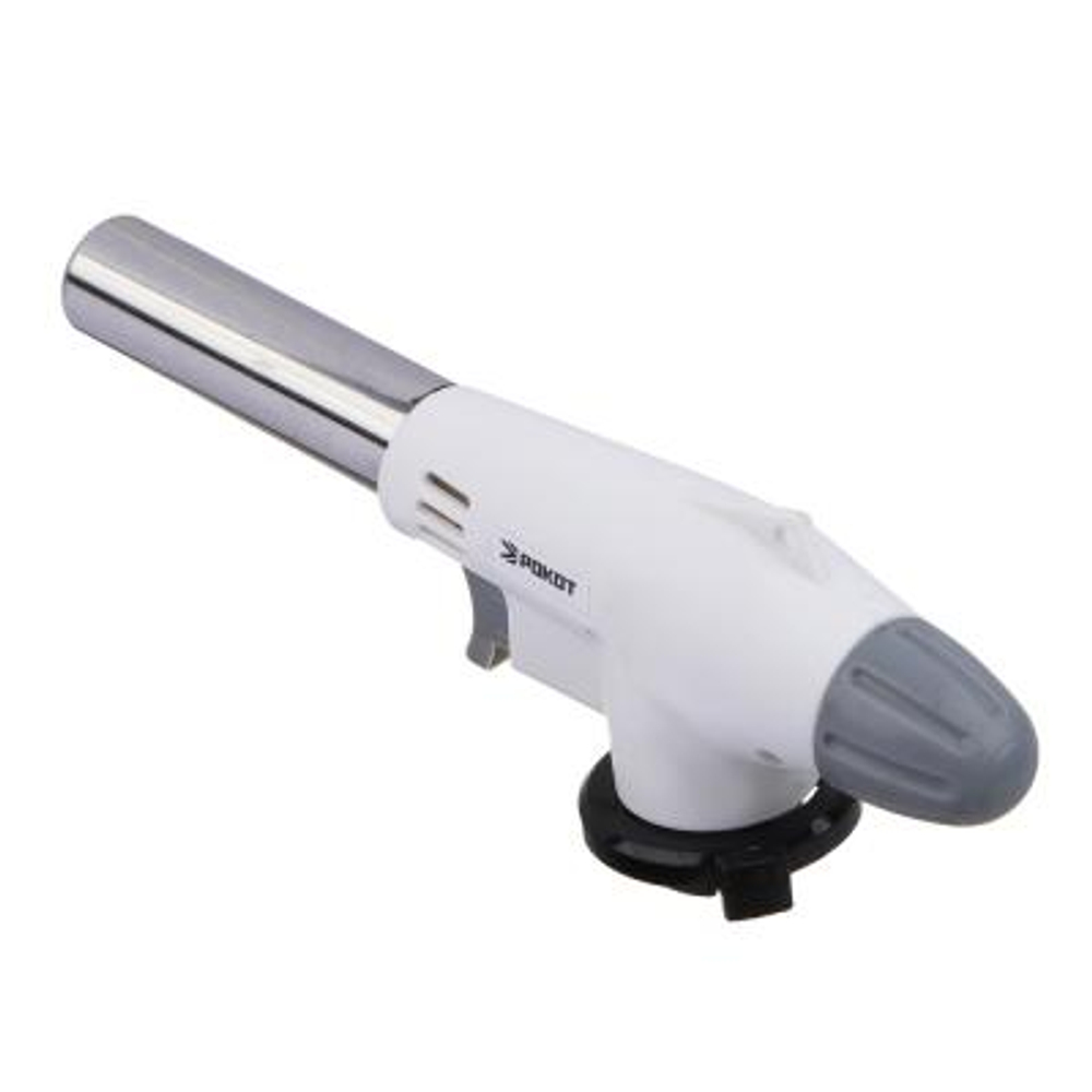 Горелка газовая цанговый захват сопло 14,3мм 17,8*4*6,5см РОКОТ (80шт/кор)