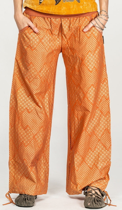 Женские оранжевые штаны Гидрия