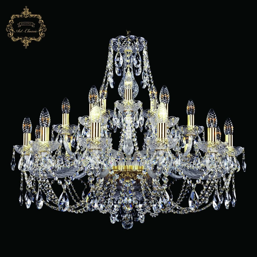 Подвесная люстра Art Classic 11.21.12+6+3.300.Gd.Sp