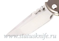 Нож Street Tanto Full Ti Bronze Ramon Chavesфотография - 2
