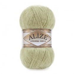 Пряжа Angora Gold Simli, 100 г, 500м, 20%шерcть,75%акрил,5% металлик (цена за 1 шт)