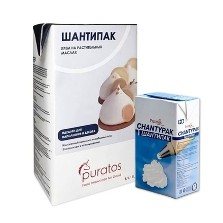 Сливки на растительных маслах Шантипак 26%, 1 л