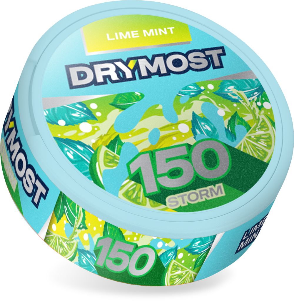DRYMOST LIME MINT (150 МГ) - ЛАЙМ, МЯТА