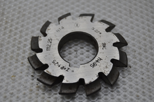 Фреза модульная М2,25 №4 (9ХС) z=12