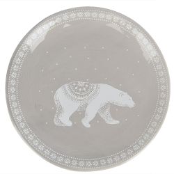 Блюдо сервировочное " " 24*24*2см. (керамика) (подарочная упаковка)