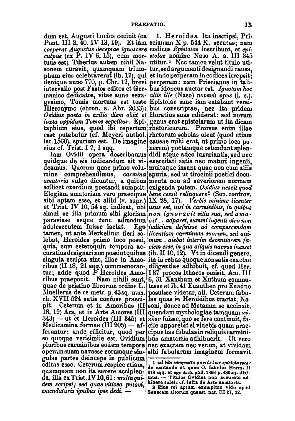 P. Ovidii Nasonis Carmina. Heroides.  Amores.  Med. Formae.  Ars Amatoria.  Remedia Amoris.  Poetae Ovidiani (1871) | Alexander Riese