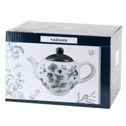 Чайник " " 23*13,5*14см. v=980мл. (керамика) (подарочная упаковка)