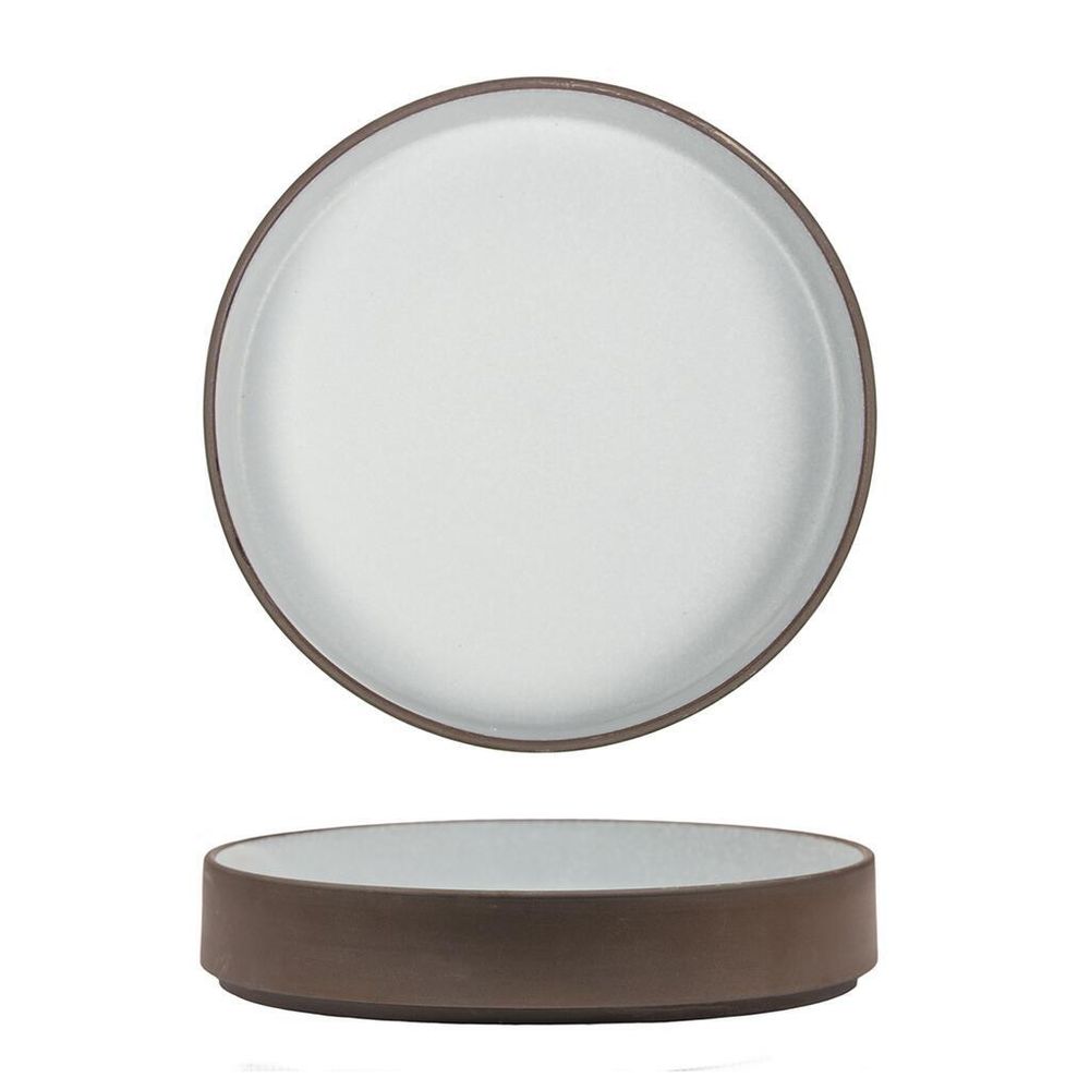 Салатник 600 мл d 22 cм h4,4 cм White Matt New Brown Taiga P.L. [4]