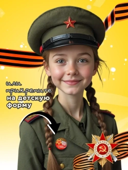Значок 9 мая 30 шт 37 мм