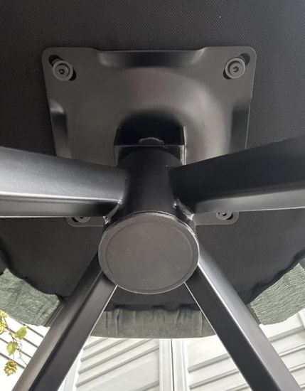 Стул BERRIES 360 град., Зеленый Loris-39, велюр/темно-зеленый 7525-156, велюр/ черный каркас