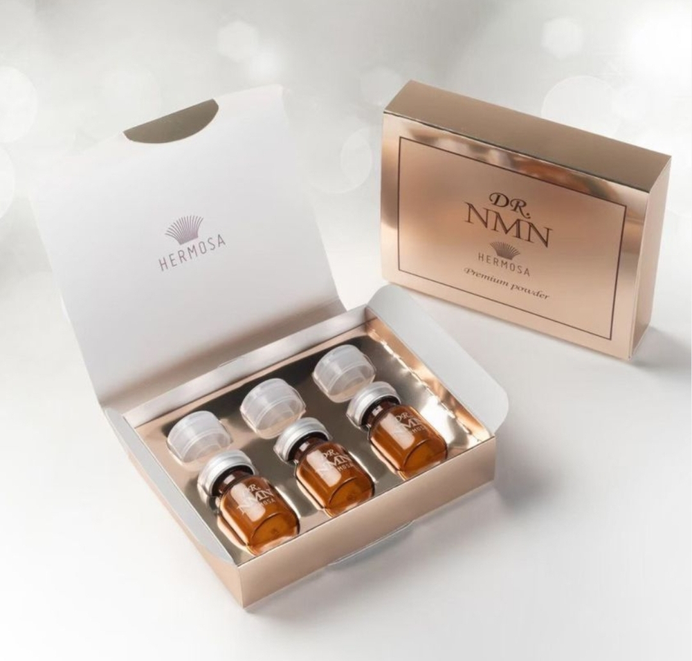 Порошковая сыворотка с чистым NMN Dr. NMN Hermosa Premium Powder, 3 шт.