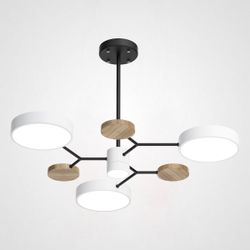 Люстра На Штанге Meade 4 Lamps White By Imperiumloft