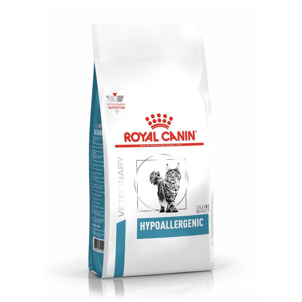 Royal Canin VET Hypoallergenic Feline - диета для кошек с пищевой аллергией DR25