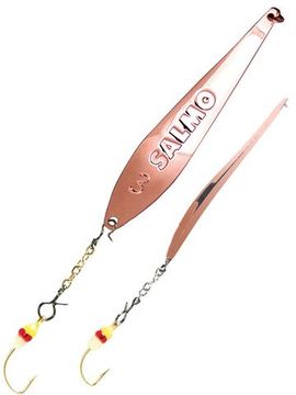 Блесна вертикальная зимняя Lucky John S-3-Z  с цепочкой и тройником  06.5г C блистер