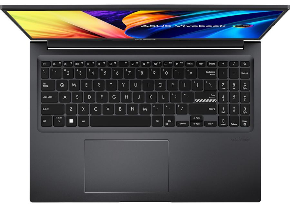 Ноутбук  ASUS VivoBook 16X M3604YA-MB247 16 ", Ryzen 7, 16 Гб RAM, 512 Гб SSD, Radeon Graphics, Черный