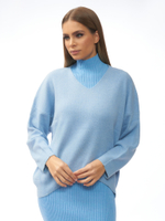 Женский джемпер голубой