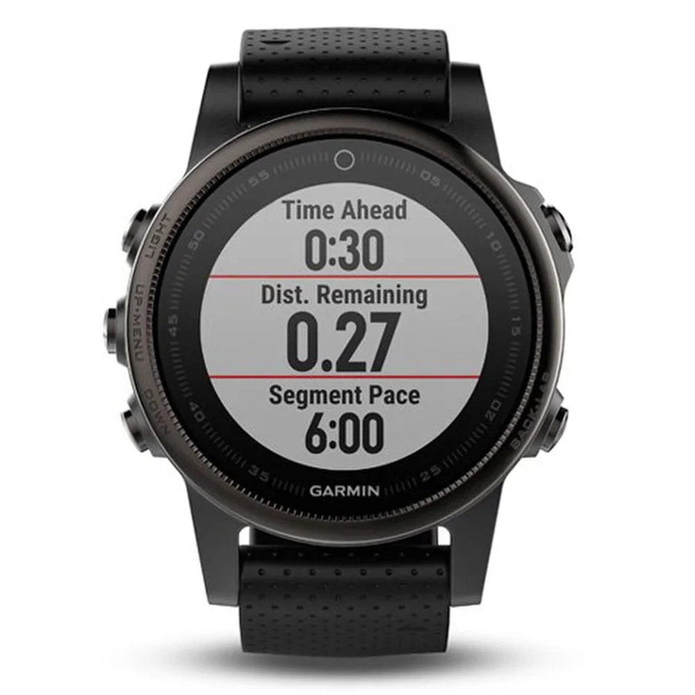 Смарт-часы Garmin Fenix 5s Sapphire, черный, 010-01685-11