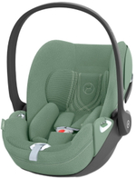 Коляска Cybex Priam IV Rosegold complete Cloud T Leaf Green Plus Base T 3 в 1 Cozy Beige