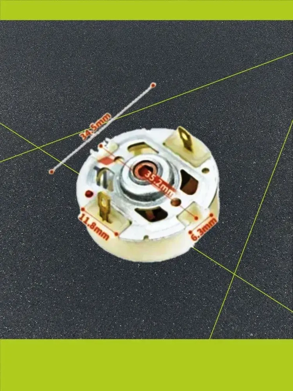 Щеточный узел мотора RS545,RS550,RS555