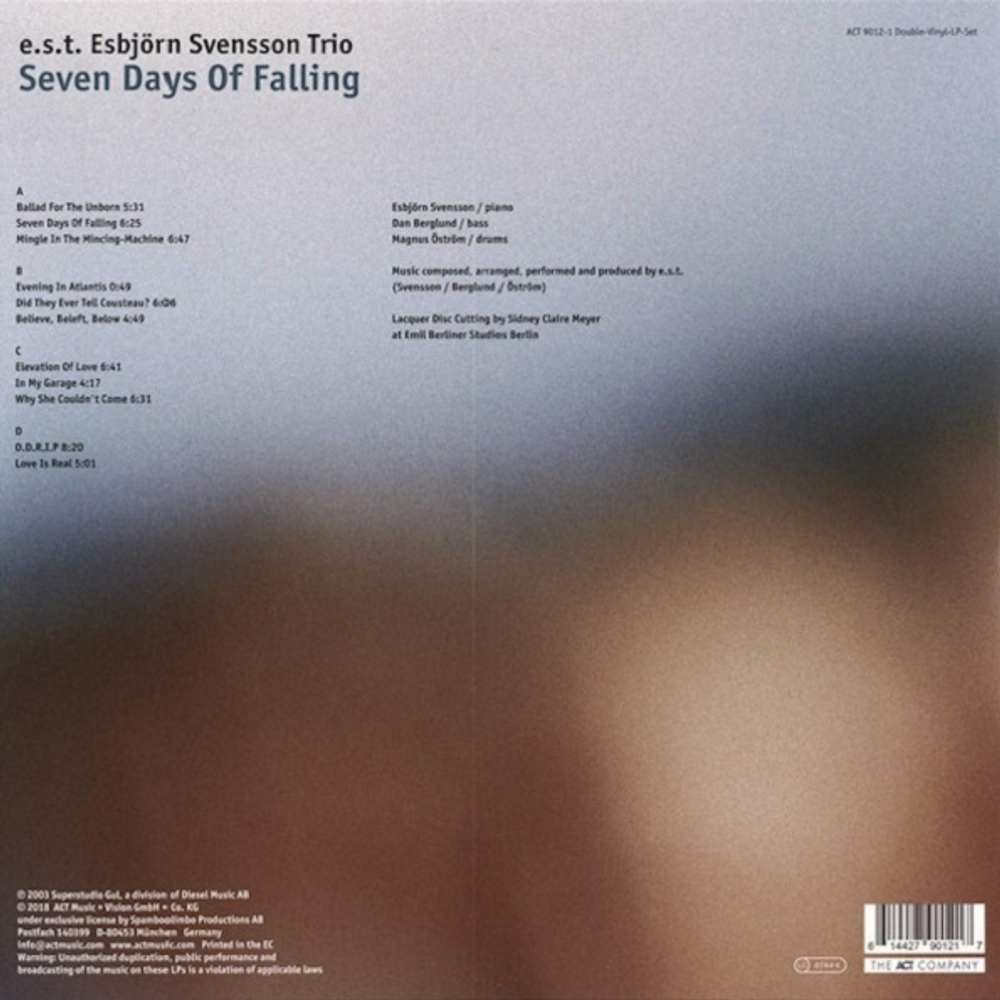 E.S.T. / Seven Days Of Falling (Coloured Vinyl)(2LP)