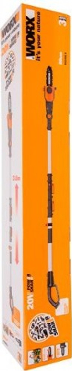 Высоторез аккумуляторный Worx WG349E.9 без АКБ и ЗУ телескопический WG349E.9