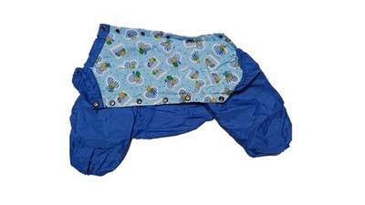 Комбинезон, утепленный байкой 27 мальчик (обхват груди 55 - 61) синий