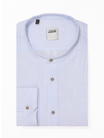 Сорочка мужская ZEER воротник стойка, спинка с защипами по центру, длинный рукав, хлопок, пэ 56041 07
