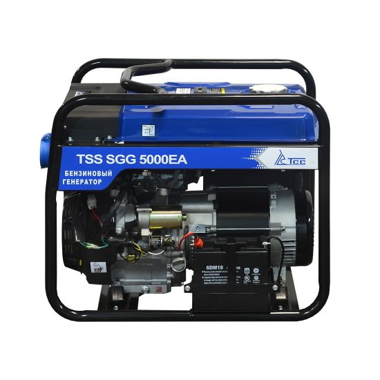 Бензиновый генератор "TSS" SGG 5000 EA (5/5,5 кВт)