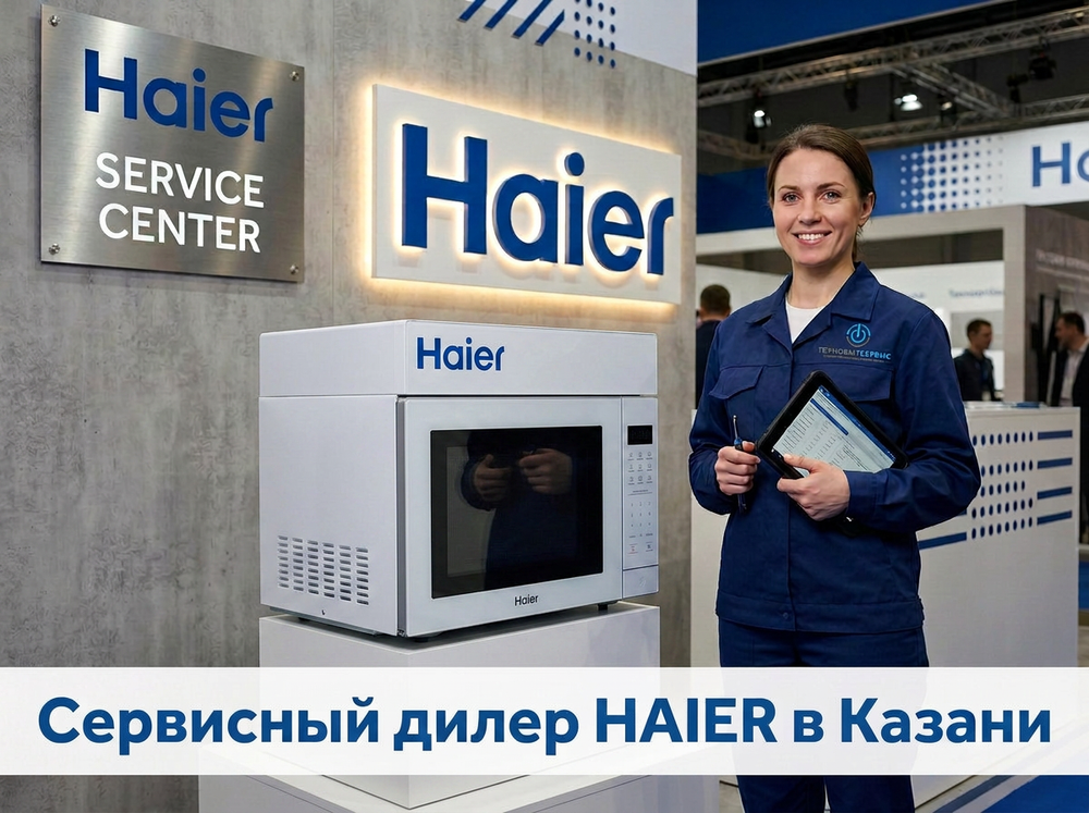 Ремонт микроволновой печи Haier в Казани
