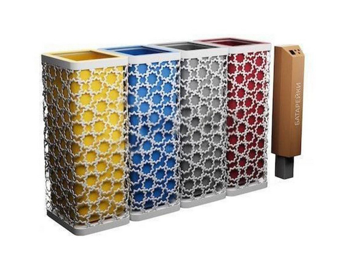 Урна для раздельного сбора мусора Спонса