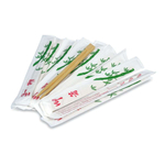 Палочки для еды 230 мм в бумажной упаковке