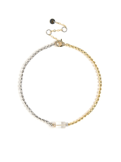 Чокер "Glass barrel" Bicolor