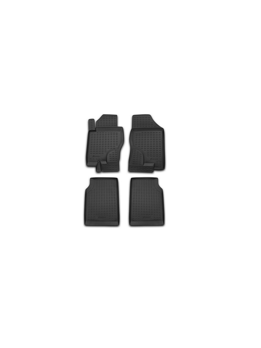 Коврики в салон для NISSAN Navara МКПП 2005-, 4 шт. (полиуретан) NLC.36.19.210
