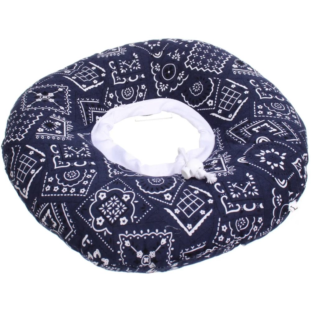 Воротник ветеринарный на кулиске «ЛЮБИМЫЙ БРО», классика, р L, окружность шеи 20-32см (лейбл)