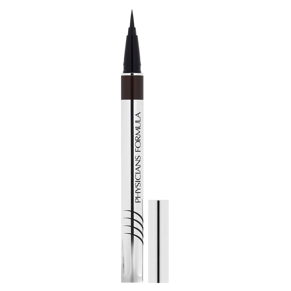 Physicians Formula, Eye Booster, ультратонкая жидкая подводка для глаз, оттенок 6898 темно-коричневый, 0,5 мл (0,016 жидк. унции)