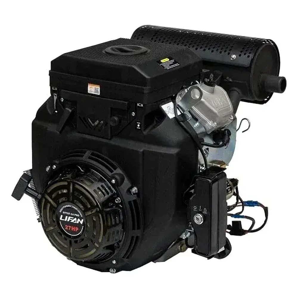 Lifan LF2V78F-2A PRO New D25 3А двигатель бензиновый с электрозапуском 00-00006155