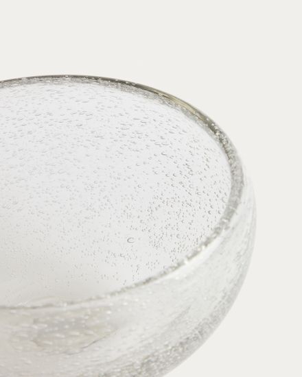 Ваза Sirau из прозрачного стекла, диаметр 29,8 см