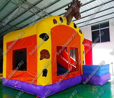 Коммерческий батут "Ранчо", 4*4*4 м