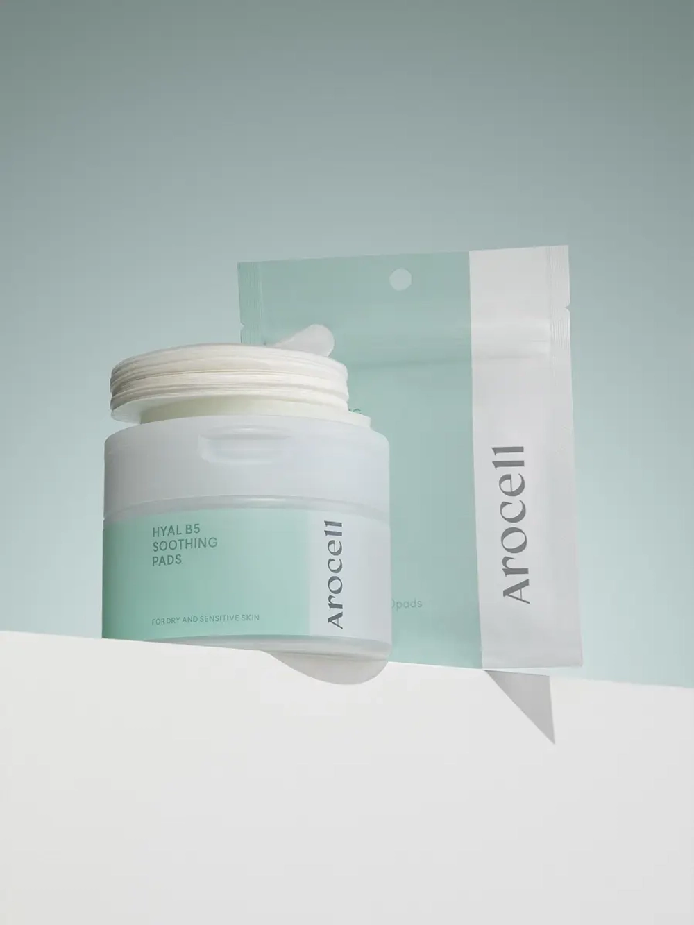 Arocell Охлаждающие успокаивающие пэды с гиалуроновой кислотой Hyal B5 Soothing Pads 10 шт