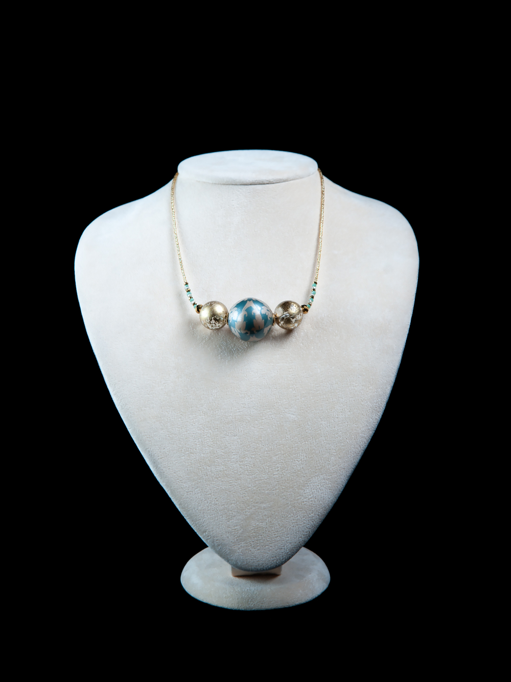 Колье "Дамас Блу 3 " кк