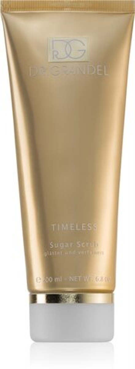 Dr. Grandel Timeless - Сахарный пилинг бережно очищает и питает кожу /   200  ml  / GTIN 04011396108726