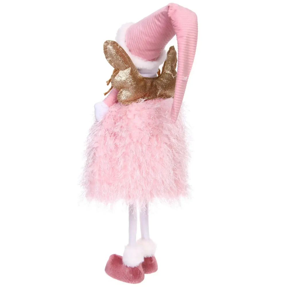 Фигурка новогодняя «ФЕЯ - Волшебный день» 58*21 см, Розовый