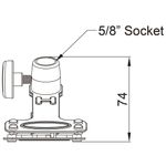 Зажим KUPO KCP-350 MINI ALLI CLAMP