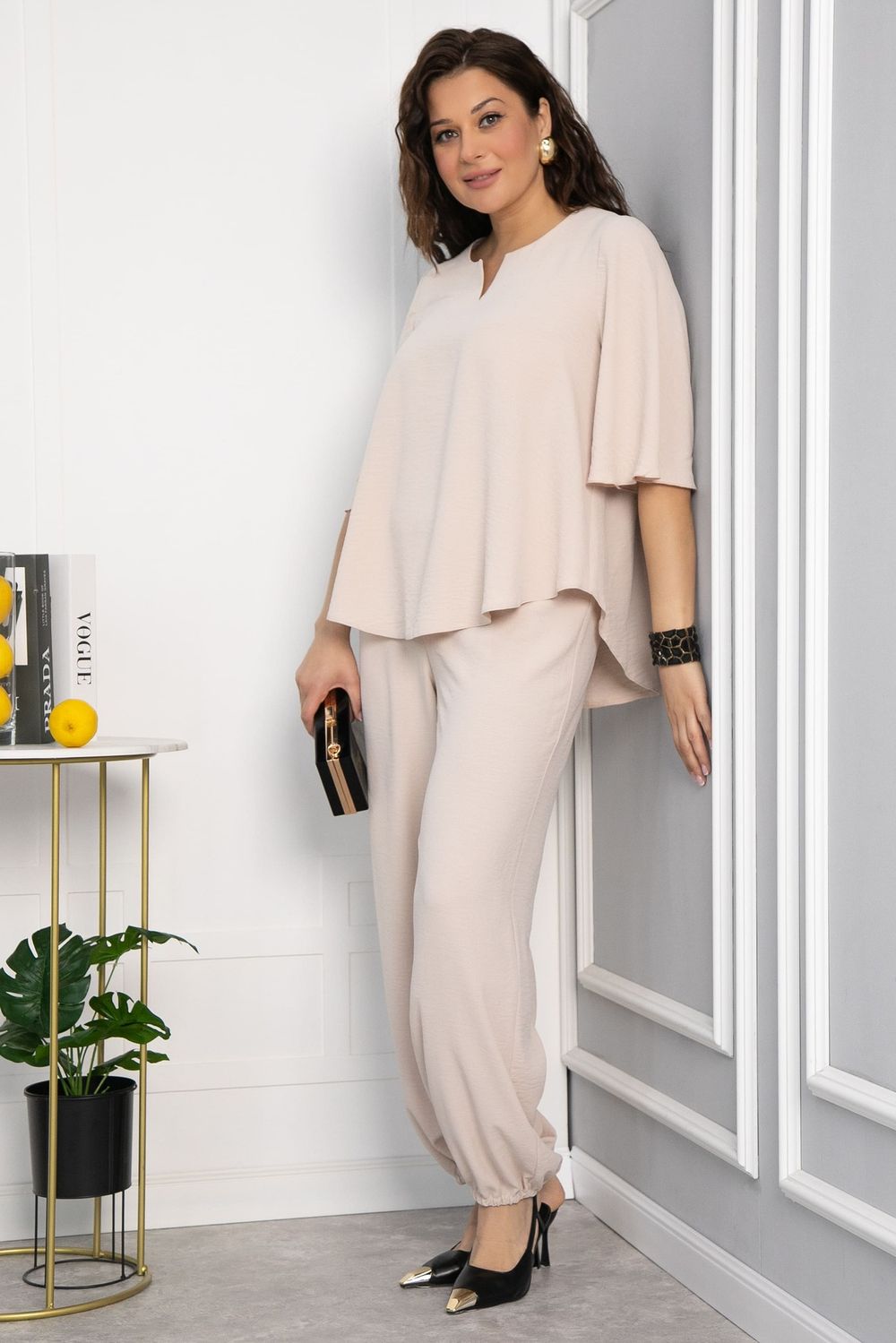 Костюм Летняя соната (бежевое) К13717-15М LT Collection