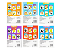 Карточки Домана для раннего развития, 6 книг