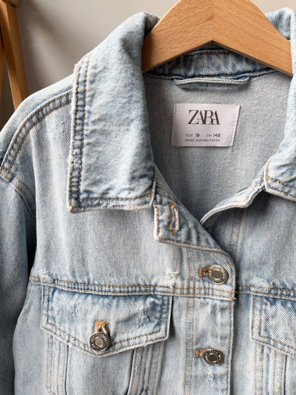 Джинсовая куртка Zara, 140