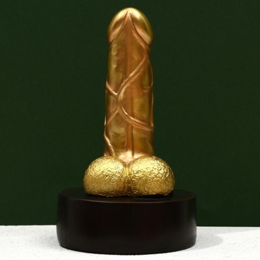 Фигура сувенир «Настоящий мужик», 18+, 15,5 х 7 х 9 см