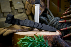 Тактический нож Combat AUS-8 StoneWash